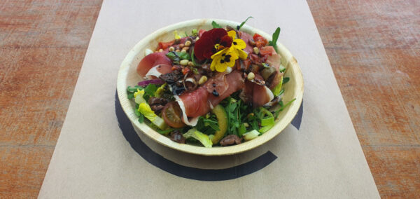 Lunch Spaanse ham salade