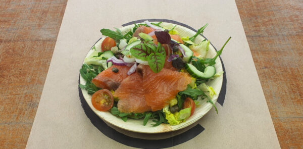 Noorse zalm salade