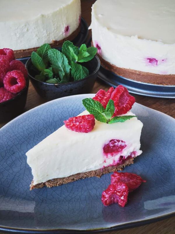 Cheese cake met roodfruit